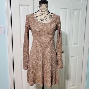 Light brown knit top/dress